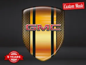 GMC Emblemas Coche Personalizados Deporte Minimalista